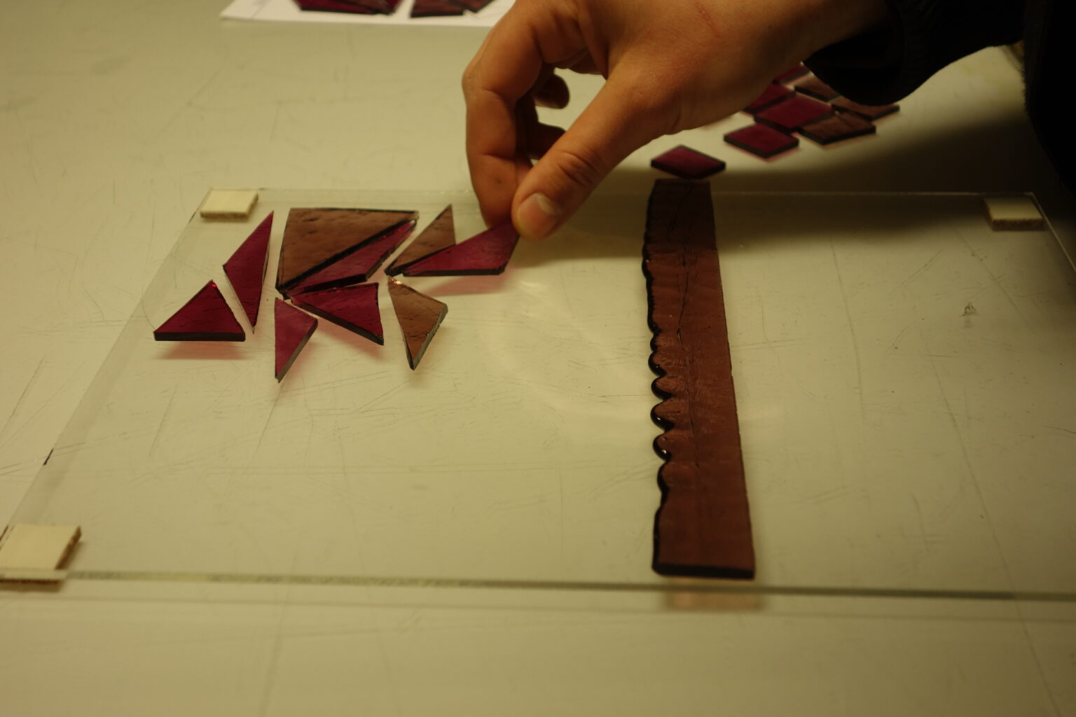 Glass Tack fusing CraftHub European Project