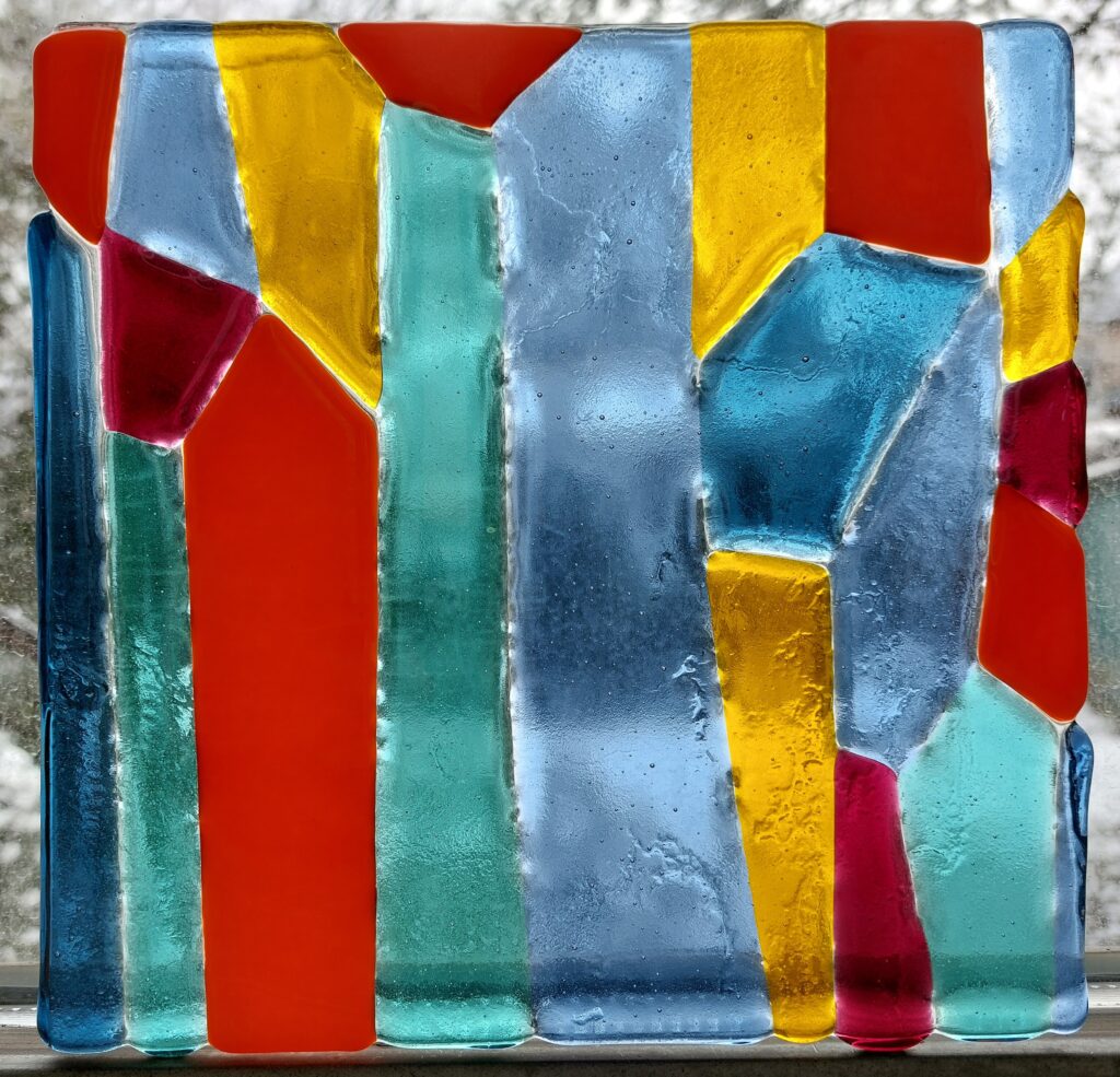 Glass Fusing technique with fusing glass CraftHub European Project