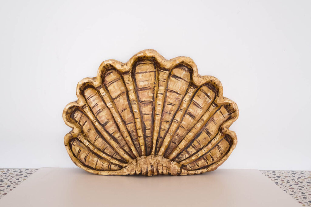 Paper mache shell CraftHub European Project