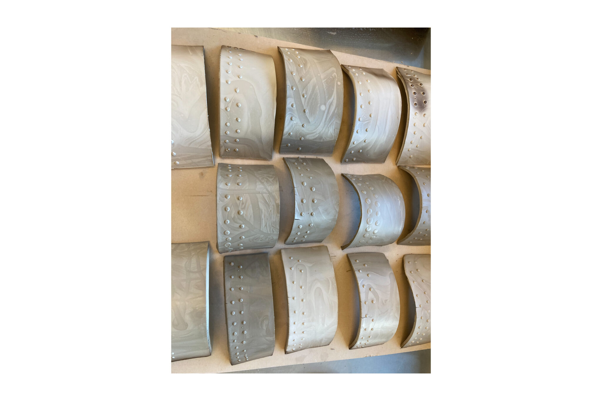 Ceramic test tiles – CraftHub European Project